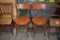 PAIR OF WOODEN CHAIRS, OAK