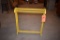 PAINTED QUILT RACK, 25-1/2