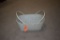 WICKER BASKET W/HANDLES