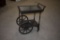 TEA SERVICE CART W/REMOVABLE TRAY