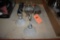 (3) LIGHT BULB BRUSHED SILVER LIGHT FIXTURES