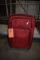 RED DELSEY SUITCASE, APPROX. 30