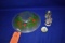 (4) ITEMS: LARGE GLASS CHRISTMAS BOWL,