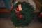 (2) CHRISTMAS WREATHS, APPROX. 30