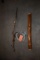 (3) HAND CRAFTED HOME DECORATIONS (RAIN STICK,