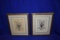 (2) PRINTS BY KENNETH W. CHAPMAN, 