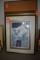 TIGER TOO, GOLD & BLACK FRAME PRINT, APPROX. 50