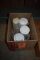 BOX OF PLASTIC PITCHERS