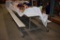 CAFETERIA STYLE FOLDING LUNCH TABLE, ON WHEELS, WITH