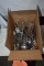 BOX OF SILVERWARE