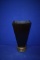 BLACK/DARK GRAY DECORATIVE VASE