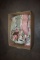 BOX OF FLORAL QUEEN SIZE BEDDING: (4) PILLOW CASES,