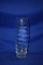 (2) CLEAR GLASS VASES