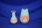 (2) HAND CRAFTED BY D.W. CLAY POTTERY VASES