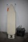IRONING BOARD & MISC. TOWEL HOLDER, GLASS SHELF, ETC.