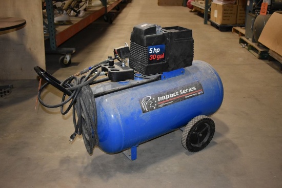 DEVILBISS IMPACT SERIES AIR COMPRESSOR, 5 HP,