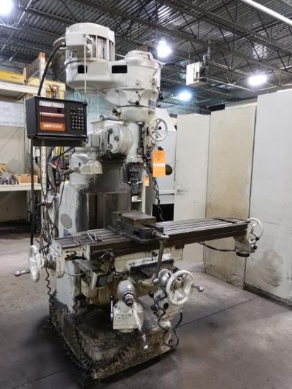 WELL INDEX VERTICAL MILLING MACHINE, MODEL 887,
