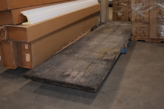 LARGE HEAVY DUTY BUTCHER BLOCK TABLE, WORKBENCH TOP,