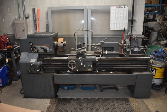 LEBLOND ENGINE LATHE, 20" SWING X 38" BED, 12" 3-JAW CHUCK,