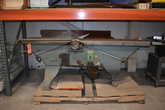 BADGER PACKARD JOINTER, 16" X 56" BED
