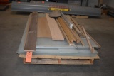 (4) PLEXGLASS DIVIDERS ON WHEELS/FRAME,