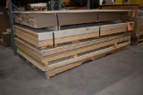 ASSORTED LOT: PLYWOOD, PARTICAL BOARD,