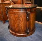 NATCHEZ COLLECTION ROUND HENREDON WOOD TABLE
