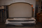BERNHARDT KING SIZE COMPLETE BED FRAME, HEADBOARD,