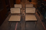 (4) MARCEL BREUER CANTILEVER CHAIRS, PICTURES IS REPRESENTATIVE