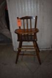 JENNY LIND BROWN WOODEN HIGH CHAIR