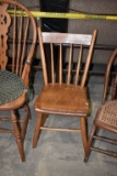 SMALL SOLID WOOD CHAIR