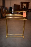 GOLD QUILT STAND, APPROX. 34