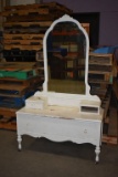 ANTIQUE WHITE DRESSER, SHABBY CHIC, 3 DRAWER-