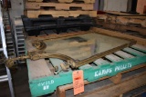 ORNATE VINTAGE MIRROR, SOME PLASTER DAMAGE,