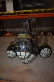 TIFFANY STYLED HANGING LIGHT FIXTURE