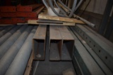 I-BEAMS, 3 PIECES OF STEEL BEAMS, APPROX. 4