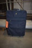 DESTINATION NAVY BLUE SUITCASE, APPROX. 29