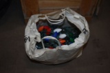 BAG OF COLORED & CLEAR OUTSIDE CHRISTMAS LIGHTS