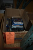 BOX OF ASSORTED DVD'S