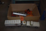 BOX OF ASSORTED KIDS TOY TRUCKS