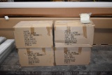 (4) BOX OF VALEO SLIP ON SPONGE COVERS, WHITE, STYLE