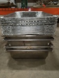 LARGE ALUMINUM FOIL TRAYS, METAL TRAYS