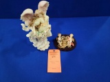(2) CERAMIC ANGEL PIECES