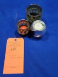 (3) DECORATIVE CANDLE HOLDERS