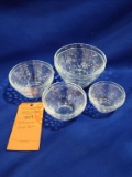 (8) ASSORTED GLASS BOWLS