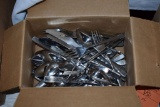 BOX OF SILVERWARE