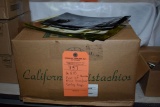 NEW IN BOX, BOX OF RESEALABLE MISC. SIZE/COLOR CANDY BAGS