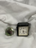 PAPER WEIGHT & MINI ALARM CLOCK
