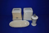 GLASS BATHROOM SET
