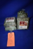 NEW IN BOX, (4) GREEN BROWNSTONE DINING ROOM CHAIR COVERS